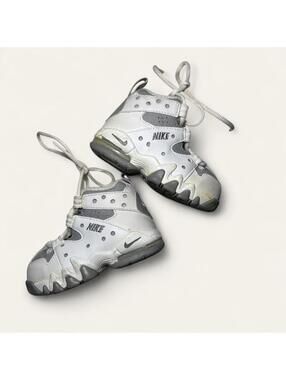 Nike Air Max CB94 Baby Shoes White Grey Size 5C Y2K